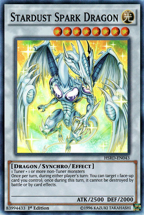 Stardust Spark Dragon [HSRD-EN043] Super Rare Online now