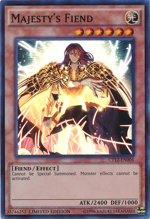 Majesty s Fiend [CT12-EN004] Super Rare Cheap